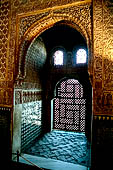 Alhambra  One of the nine alcoves , Hall of the Ambassadors. 